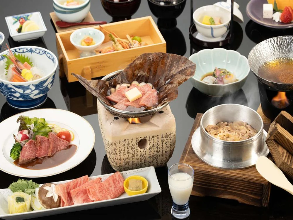 下呂温泉　望川館（ぼうせんかん） 夕食