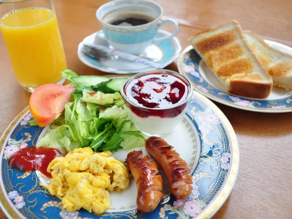 奥飛騨ガーデンホテル焼岳の朝食