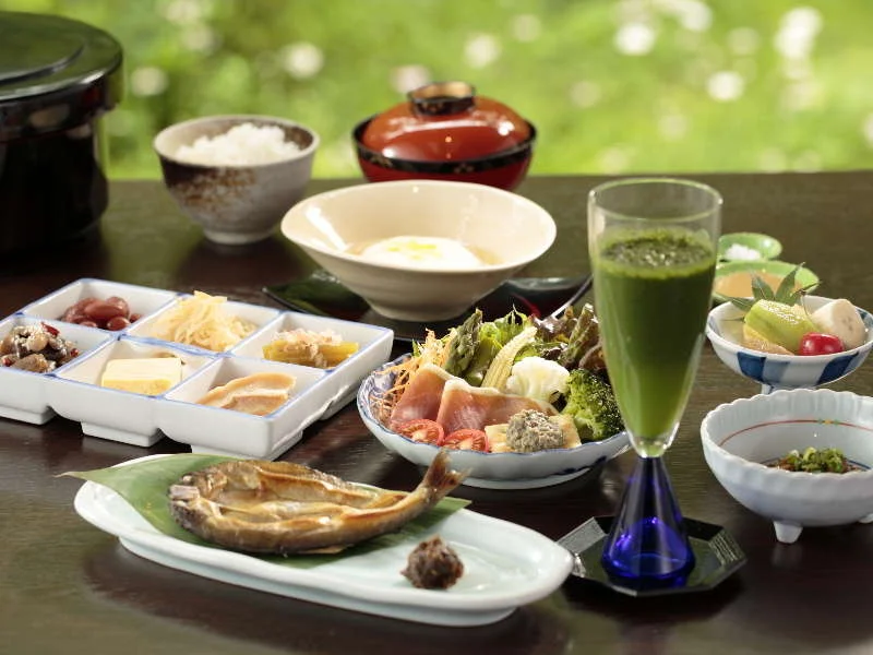 谷川温泉 金盛館せゝらぎ(せせらぎ)の朝食