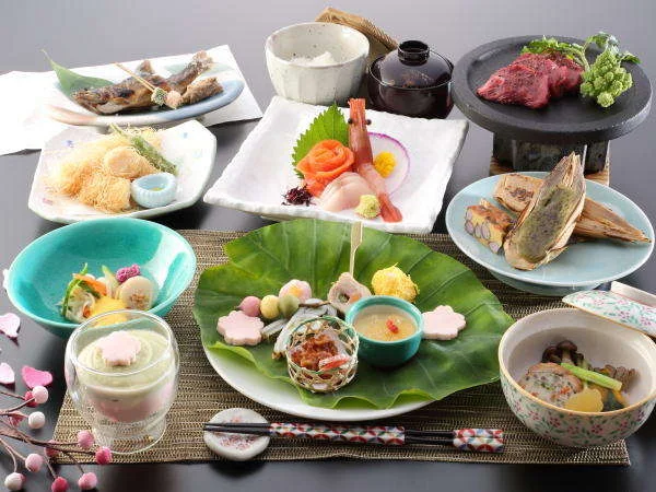 谷川温泉 金盛館せゝらぎ(せせらぎ)の夕食