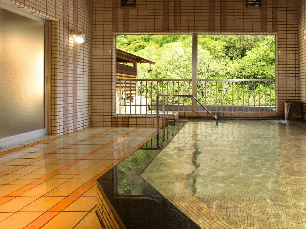 老神温泉 もうひとつのふる里 ホテル山口屋の大浴場