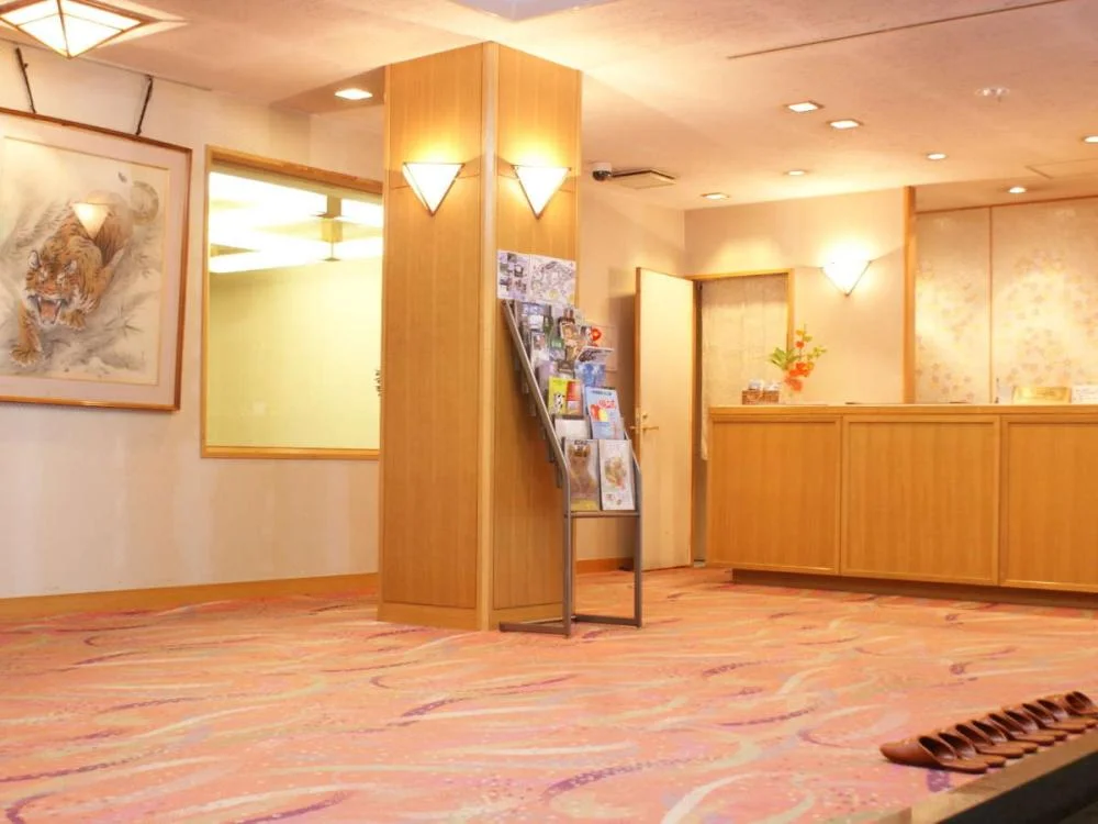 老神温泉 もうひとつのふる里 ホテル山口屋のロビー