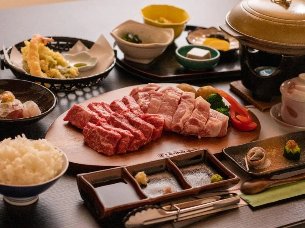 猪ノ田温泉 絹の湯 久惠屋旅館(ひさえや)の夕食