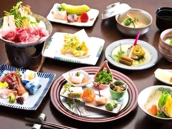 ヴィラ北軽井沢エルウイングの夕食