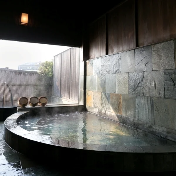 西山別館の大浴場