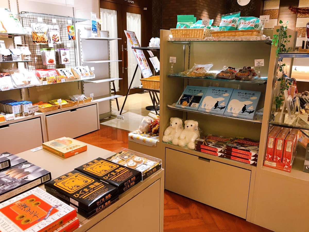 ホテルWBFグランデ旭川のお土産店