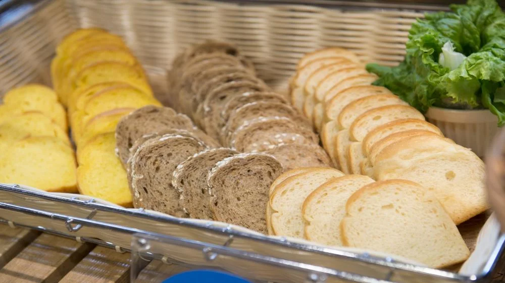 ホテルWBFグランデ旭川の朝食のパン