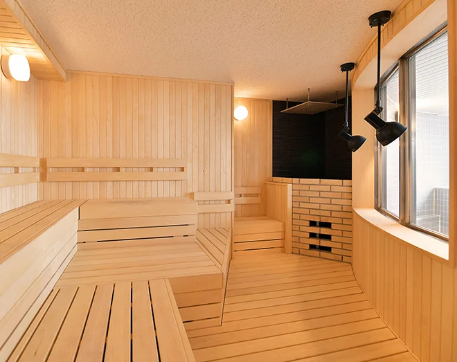 ホテル竹園芦屋のサウナ