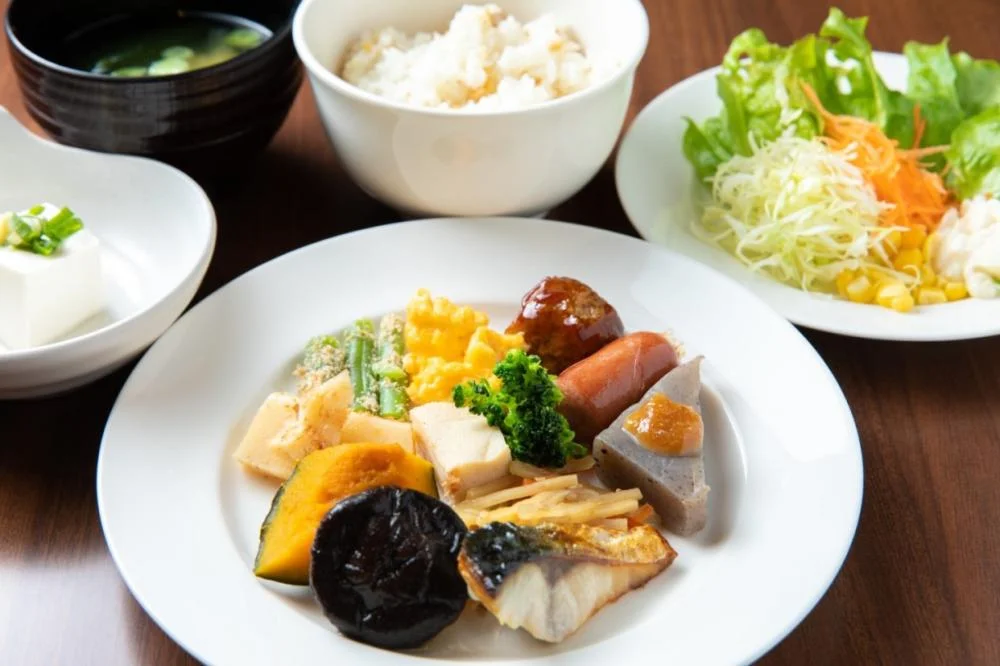 豊岡グリーンホテルモーリスの朝食