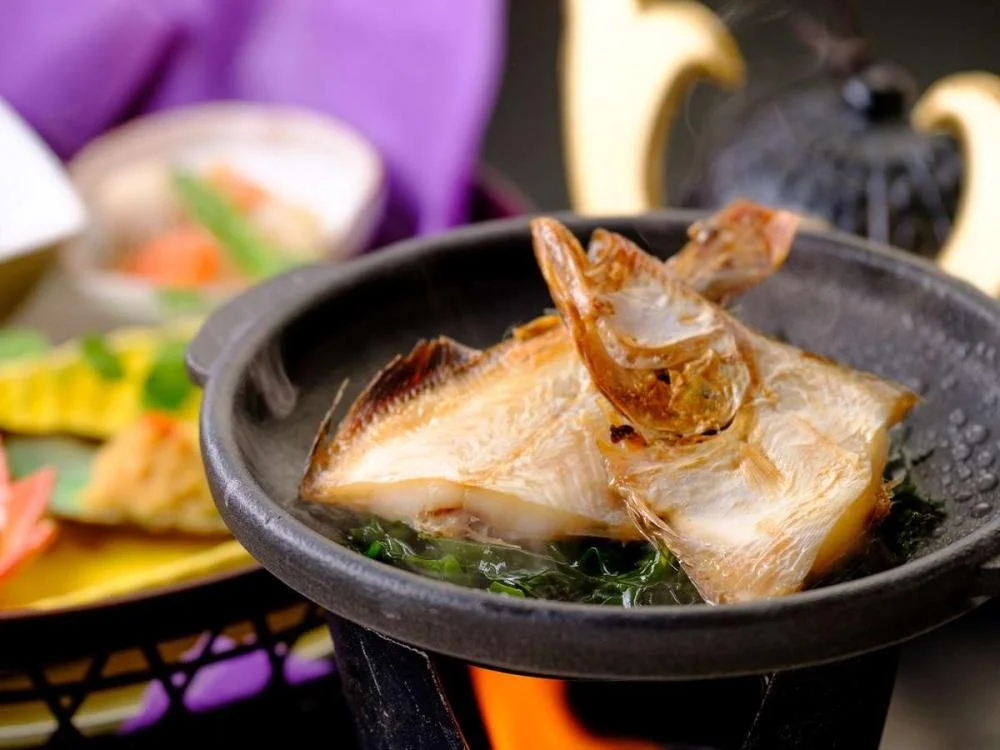 山陰湯村温泉 朝野家の朝食