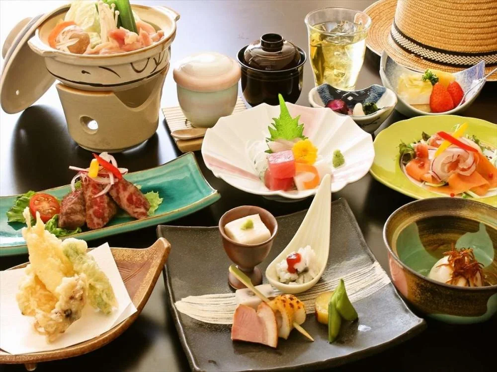 リゾート ヴィラ ハチ北の夕食