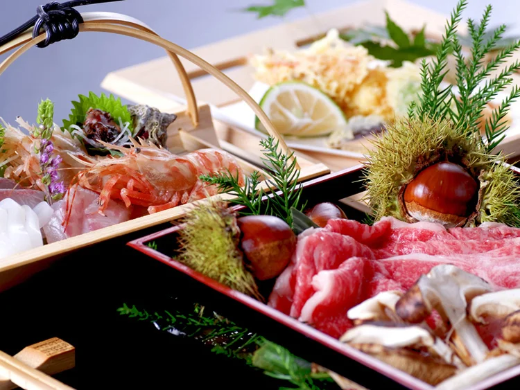 内湯旅館 江んやの夕食