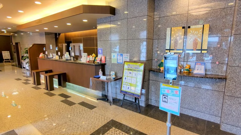ホテルルートイン七尾駅東のロビー