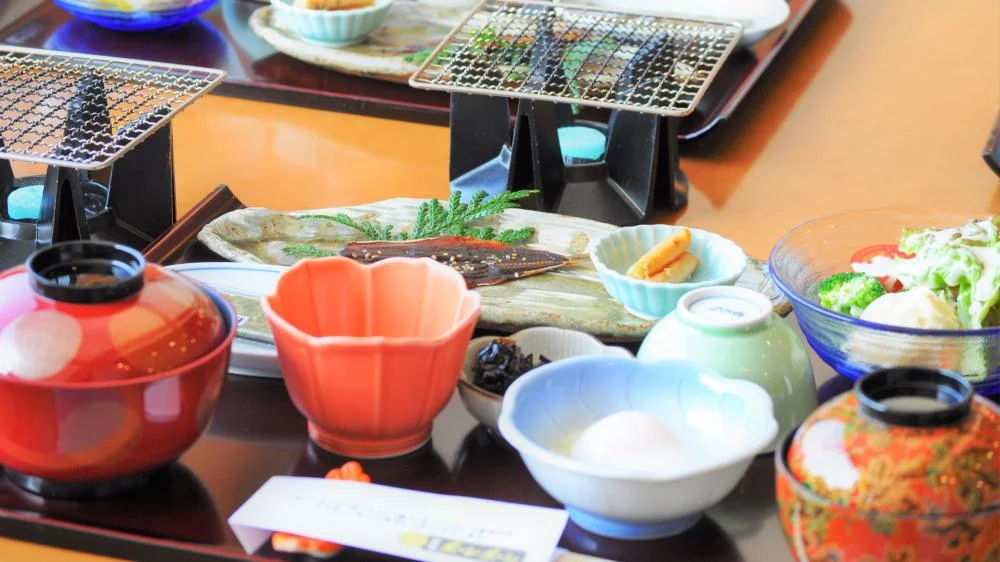 縄文温泉の宿 真脇ポーレポーレの朝食
