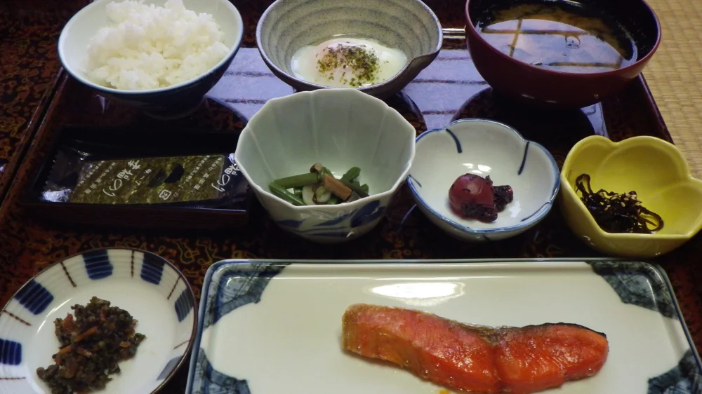 湯川温泉 新清館の朝食