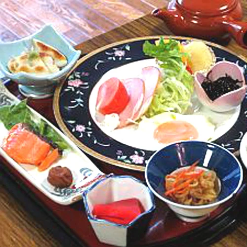 岩手の名湯 侍の湯 おぼないの朝食