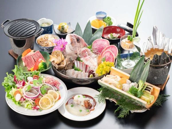ホテルグリーンプラザ小豆島 夕食☆