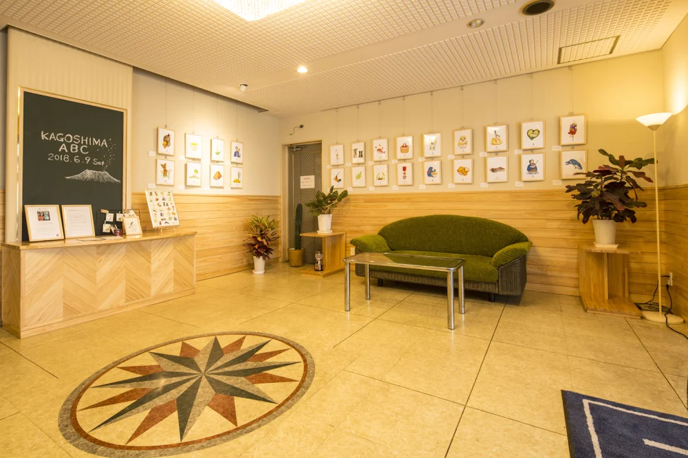 ＨＯＴＥＬ＆ＲＥＳＩＤＥＮＣＥ　南洲館のロビー