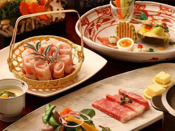 霧島温泉郷 妙見温泉 妙見田中会館 夕食