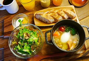 ＹＯＵＳＴＹＬＥ　ＨＯＴＥＬ　ＭＡＴＥ（ユースタイルホテル　メイト）の朝食