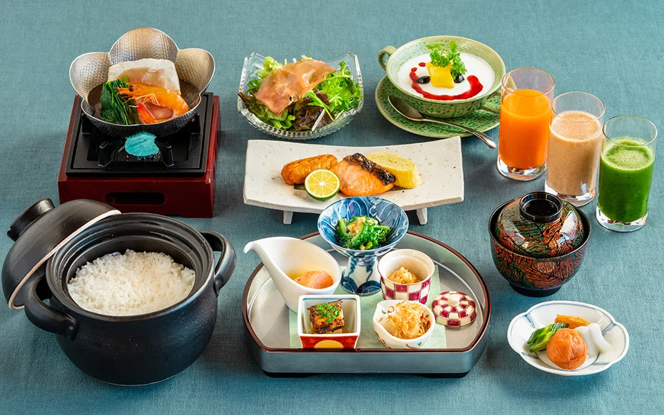 きりしま悠久の宿　一心の朝食