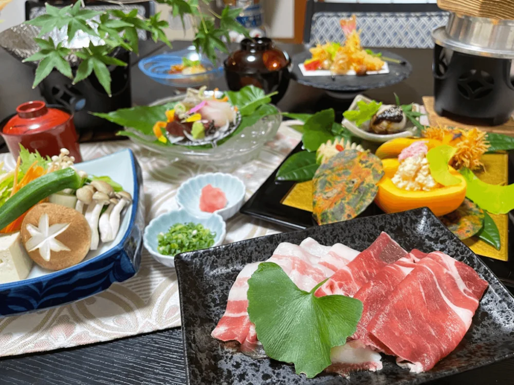 空と海を臨む宿　Ocean　Hotel　Iwato（旧：枕崎観光ホテル　岩戸） 夕食