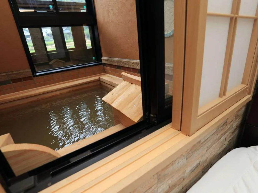 美肌の湯　こしかの温泉の客室風呂