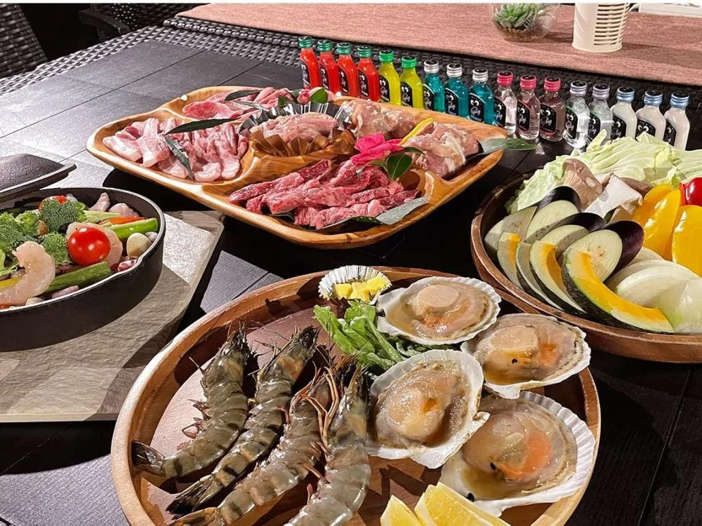 美肌の湯　こしかの温泉の夕食