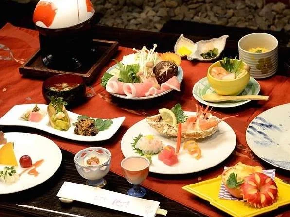 霧島温泉　おやど花みずきの夕食
