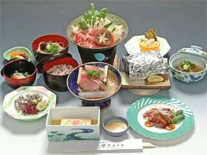 妙見温泉　ねむの夕食