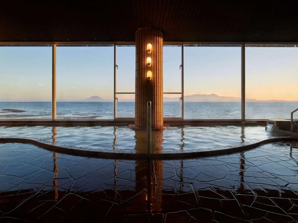 指宿温泉　こらんの湯　錦江楼 大浴場☆