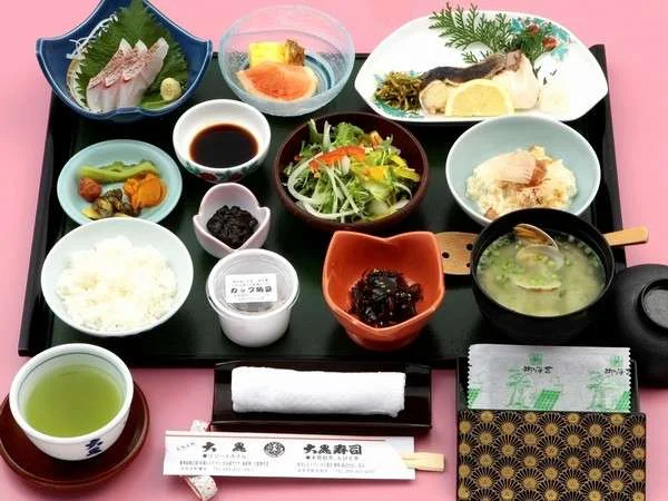 志布志湾　大黒リゾートホテルの朝食