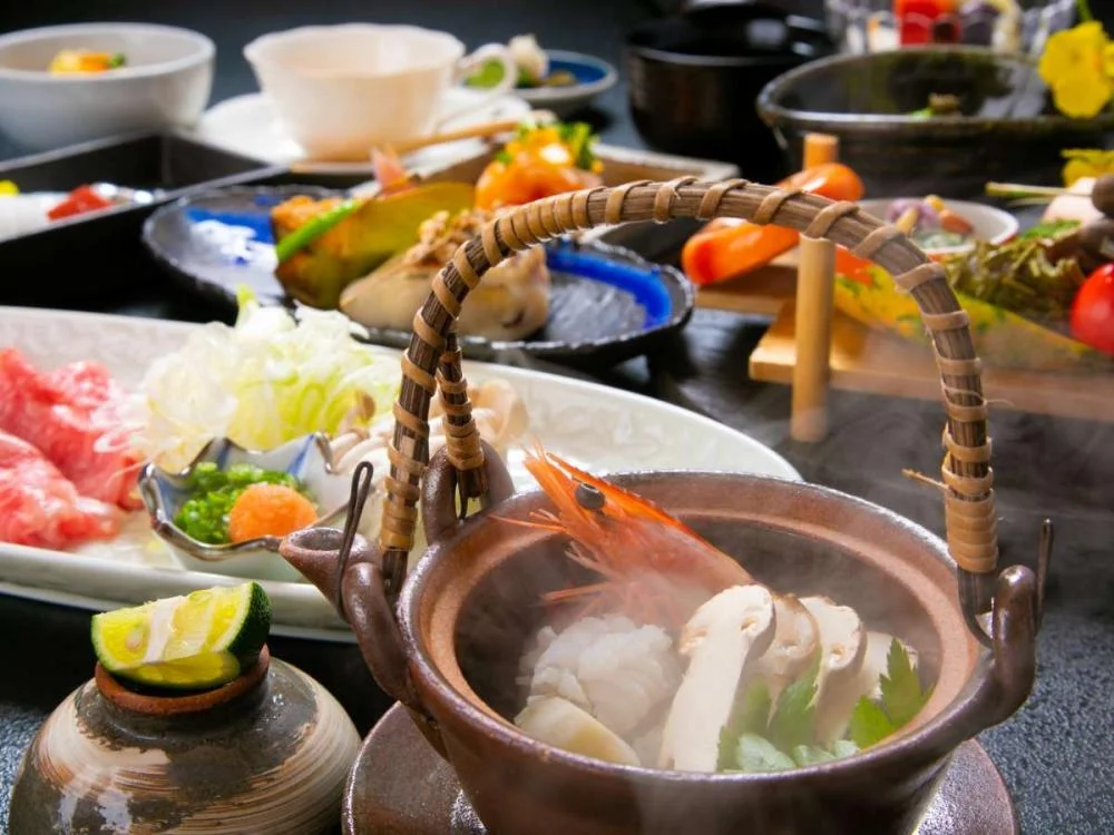 数寄の宿 野鶴亭 夕食☆