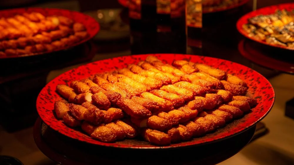 サンデイズイン鹿児島の朝食の地元のグルメ