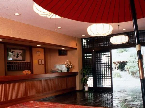 中川温泉 信玄館のロビー
