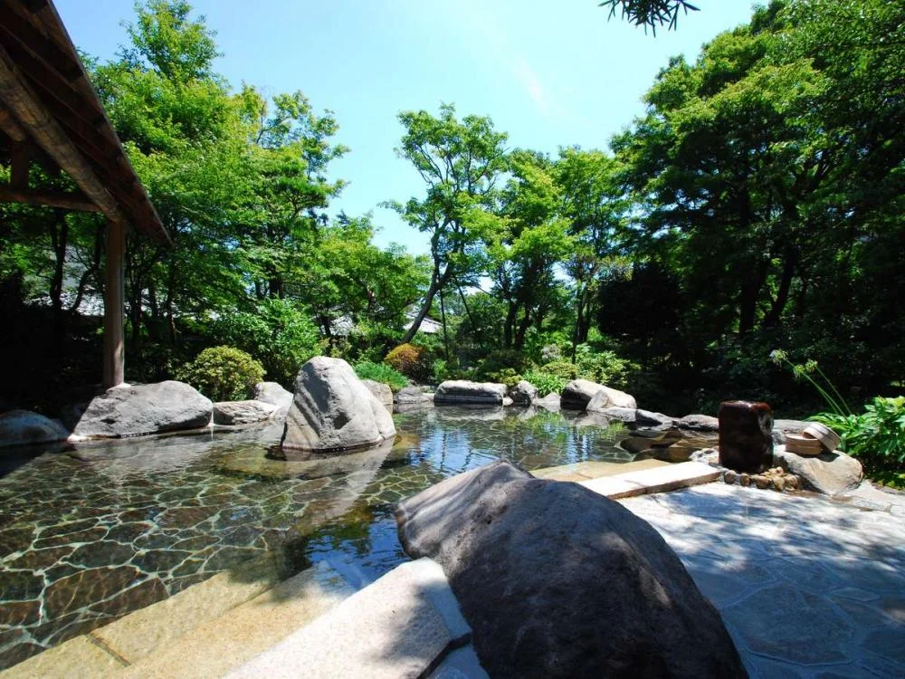 箱根湯本温泉 吉池旅館の大浴場