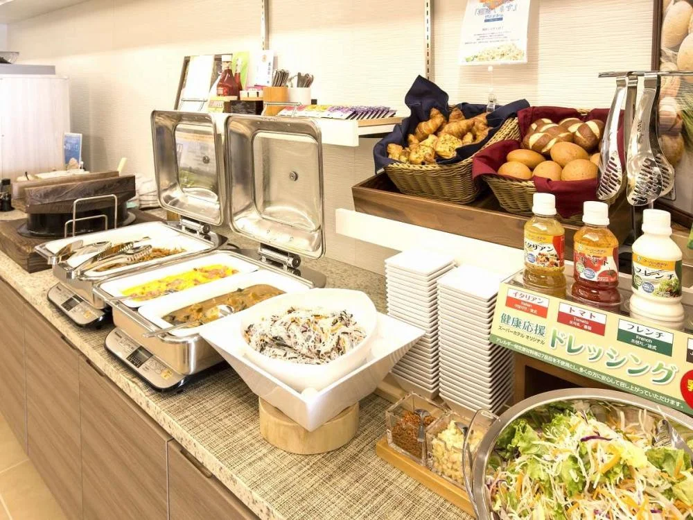 天然温泉 戸塚宿 大橋の湯 スーパーホテル戸塚駅東口の朝食