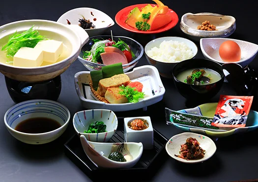 菊池温泉 菊池 笹乃家の朝食