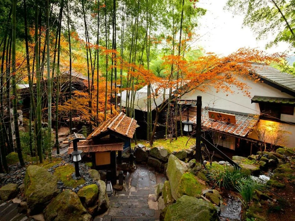 白川源泉 山荘 竹ふえ