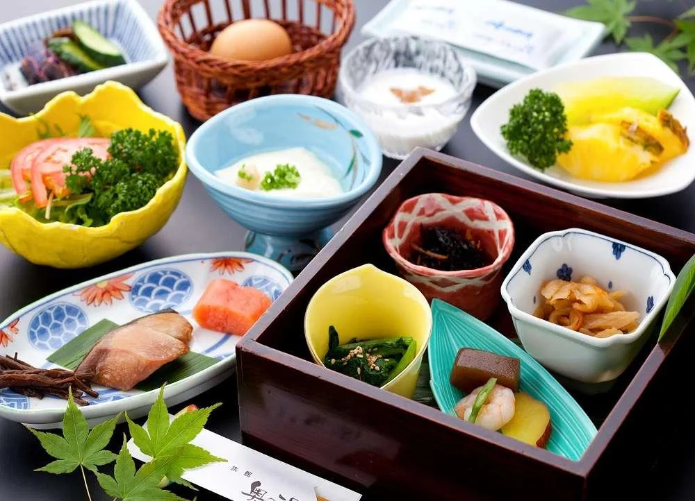 黒川温泉　旅館　奥の湯 朝食