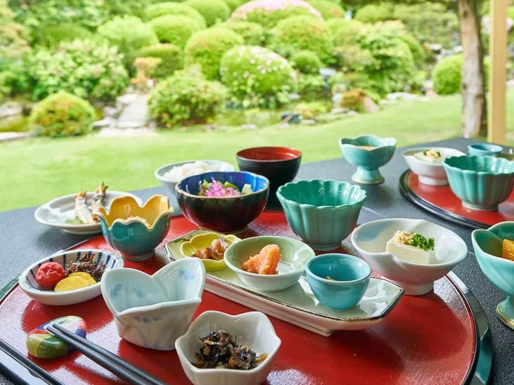 玉名温泉 尚玄山荘の朝食