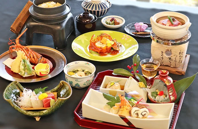 京都嵐山 花のいえの夕食