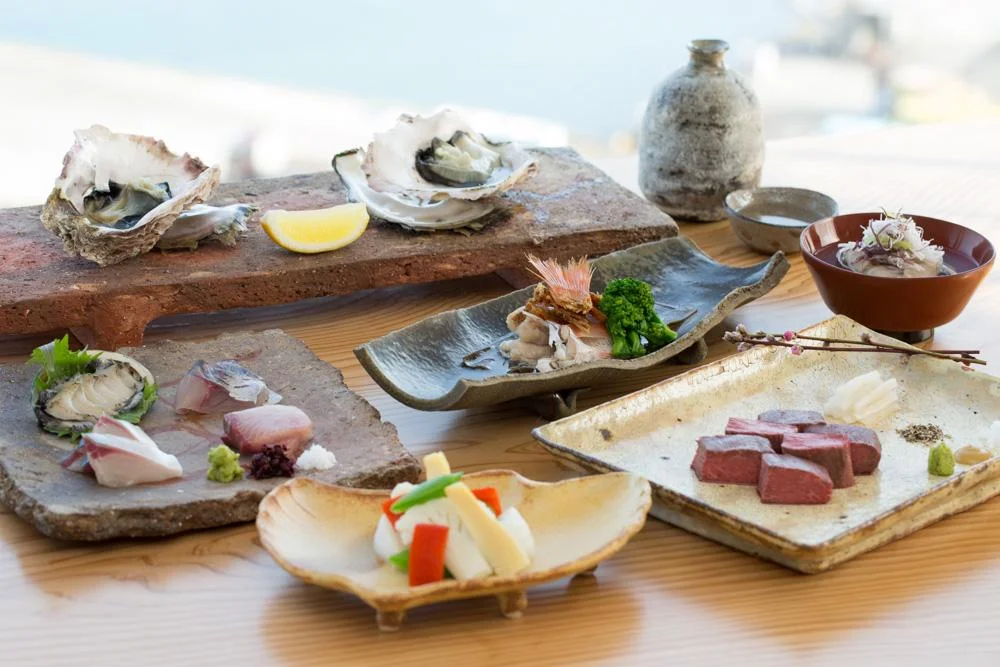 潮香ノ宿 高平屋の夕食