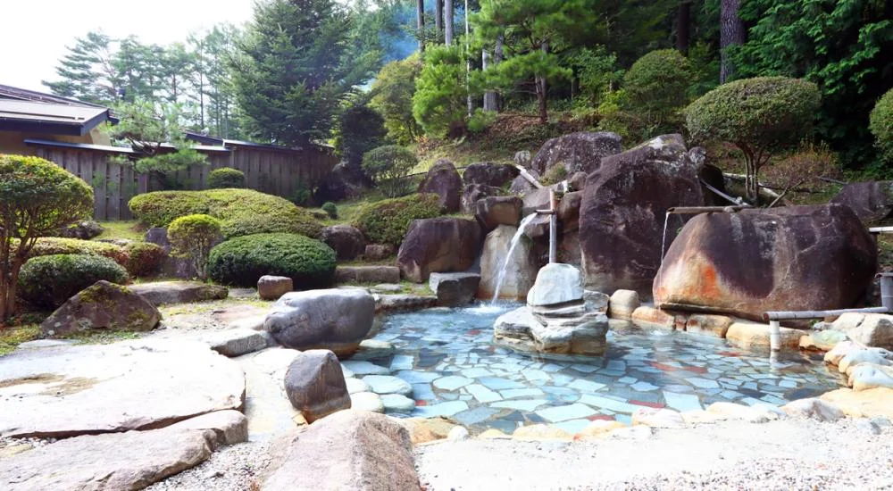 茶臼山温泉 森の宿 遊星館の大浴場