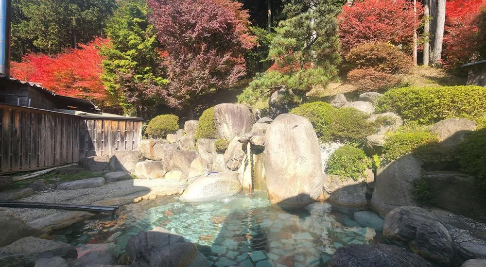 茶臼山温泉 森の宿 遊星館の大浴場