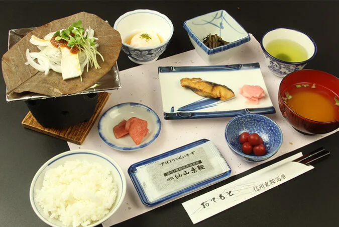 乗鞍高原温泉 旅館 仙山乗鞍の朝食