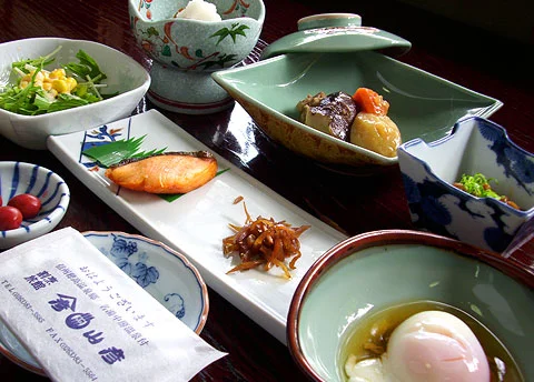 信州安曇野・穂高温泉 割烹旅館 山彦の朝食