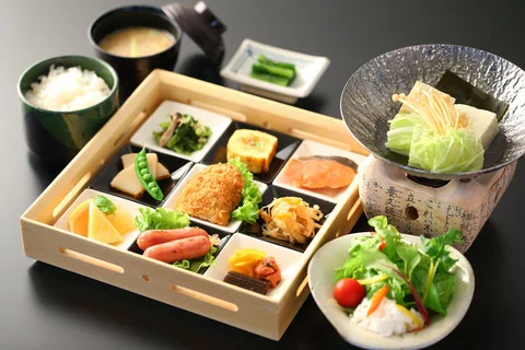 渋温泉 いかり屋旅館の朝食