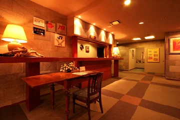 白馬西洋館扇屋のロビー