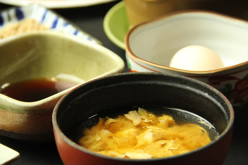 湯田中温泉 部屋食でまったりかけ流しの宿 安代館の朝食